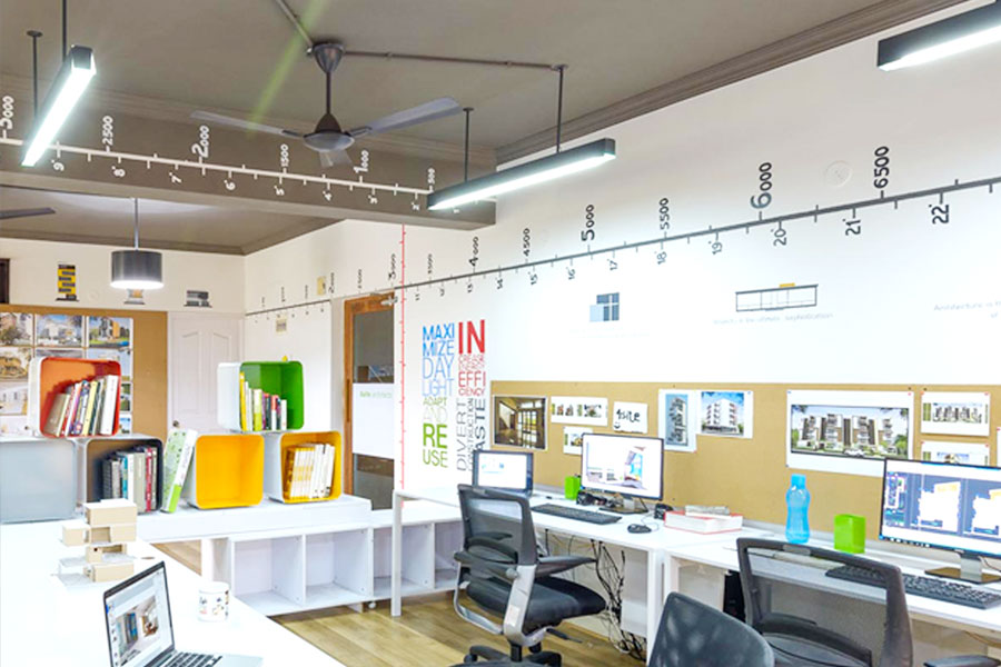 corporate interior